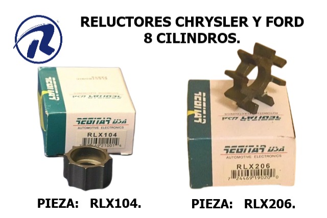 Reluctores originales de 8cilindros regitar