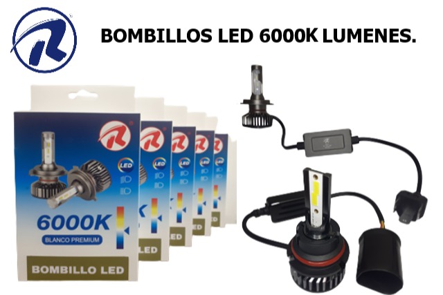 bombillo Led (Kit) de 12000K de lúmenes