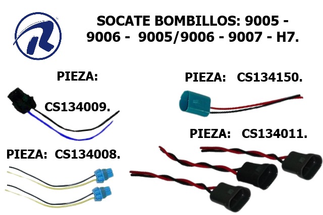 socate para cocuyos, bombillos halogenos