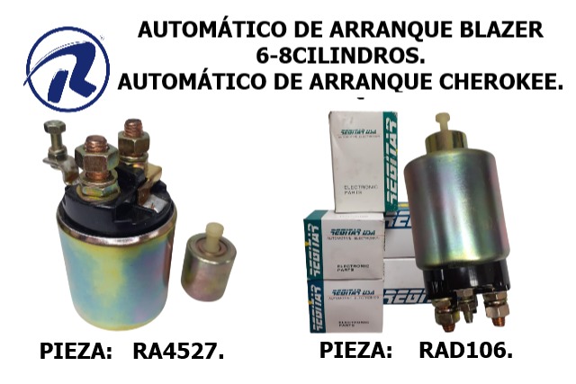 Automaticos de arranque Regitar