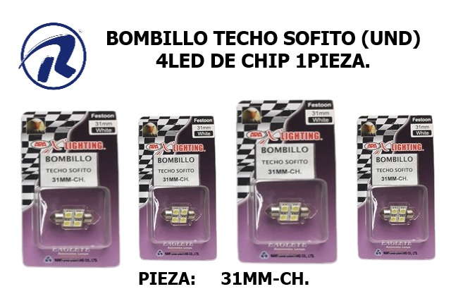 bombillo techo Led por unidad