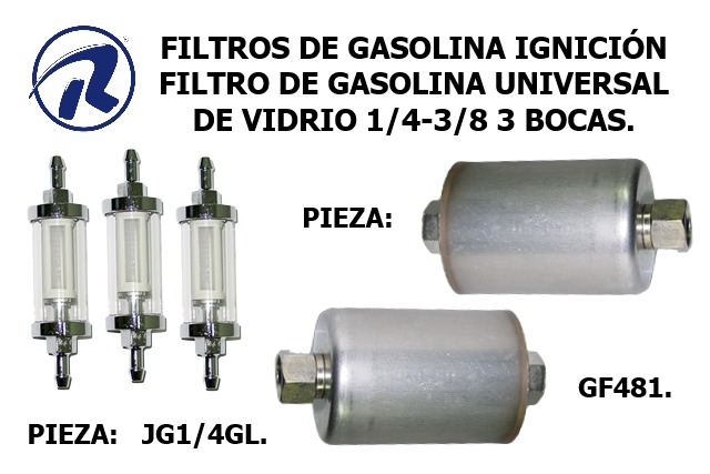 filtros de gasolina