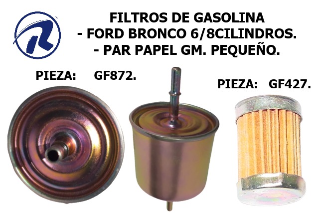 filtros de gasolina