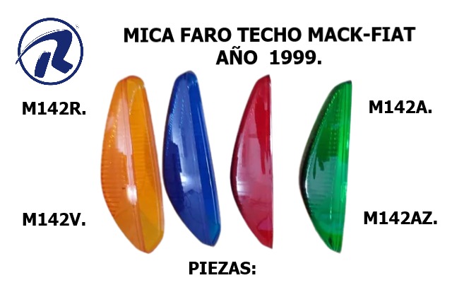 mica faro techo mack-fiat 1999