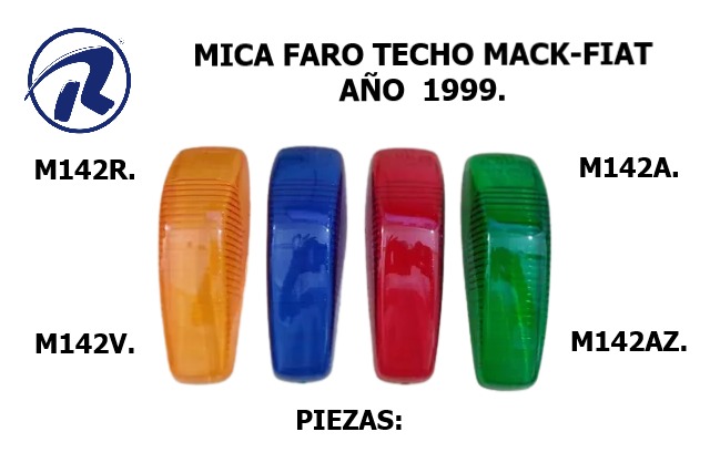 mica faro techo mack-fiat 1999