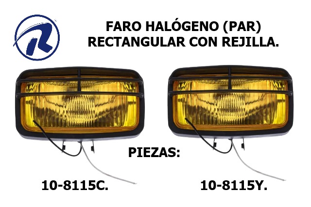 Faro hal(par)rectan.rejilla cl