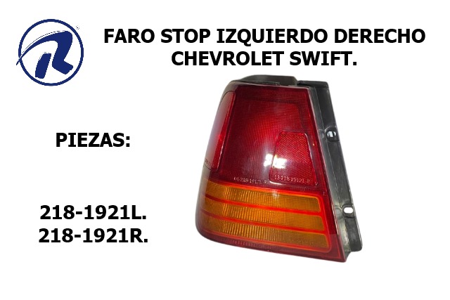 faro stop derecho e izquierdo swift 90-95