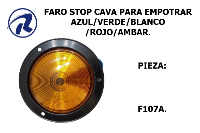 faro stop cava para empotrar ivica