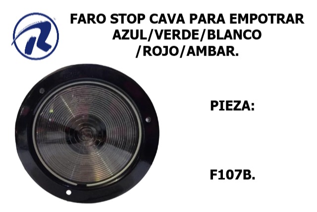 faro stop cava para empotrar ivica