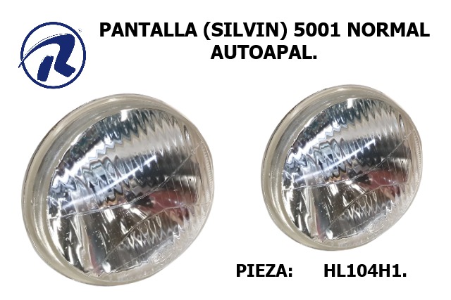 pantalla 5001 autopal. Cód. HL104H1