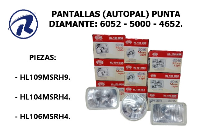 Pantalla 4652 p/diamante autop