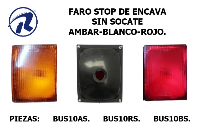 faro stop sin socate para encava