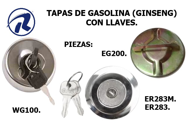 tapas de gasolina