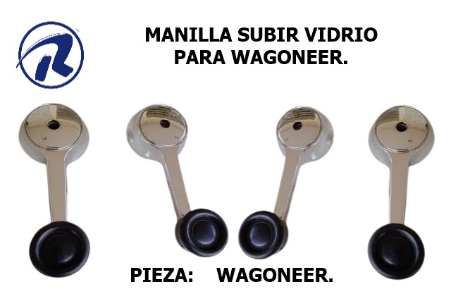 manilla sube vidrio. Cód. WAGONEER