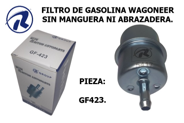 filtro gasolina Wagoneer. Cód. GF423