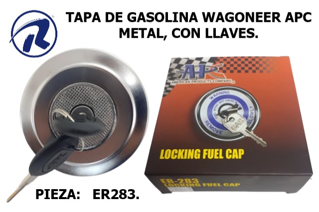 tapa de gasolina Wagoneer APC con llave.