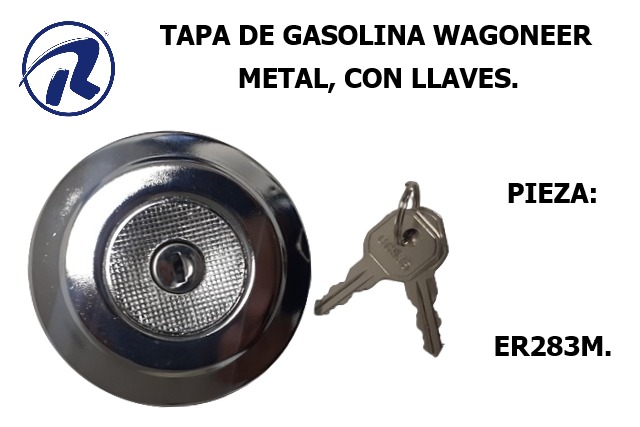 tapa de gasolina Wagoneer APC con llave.