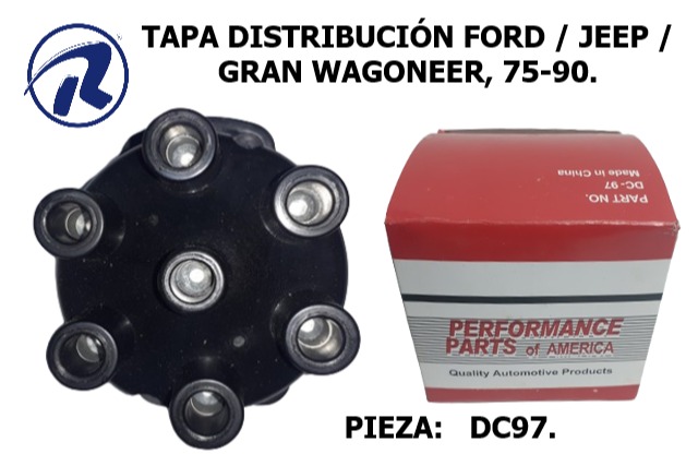 tapa de distribución Jeep 78-84 Ford 75-76