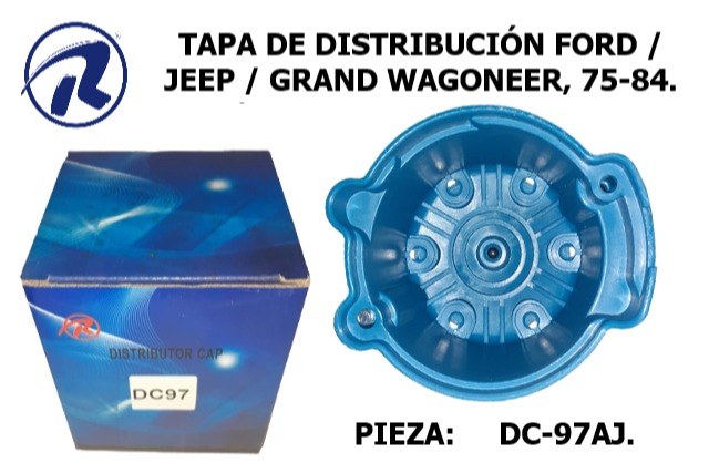 tapa de distribución Jeep 78-84 Ford 75-76