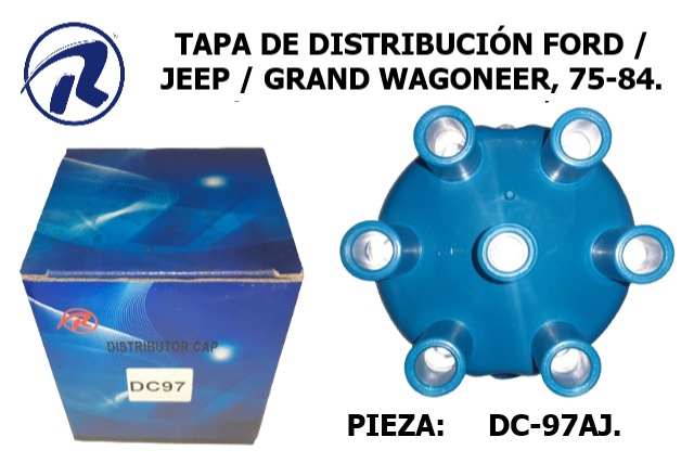 tapa de distribución Jeep 78-84 Ford 75-76