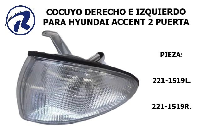 Cocuyo Izq. Der. Hyundai Accent