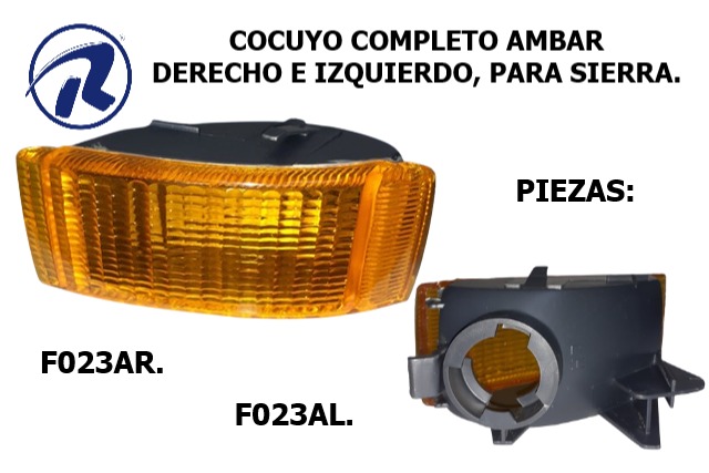 cocuyo completo derecho e izquierdo Sierra