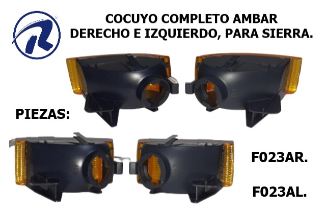 cocuyo completo derecho e izquierdo Sierra